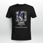 10 Eli Manning New York Giants 2004 2019 thank you for the memories signature 3 T Shirt
