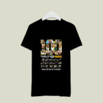 100 years of Green Bay Packers thank you for the memories signature 4 T Shirt