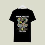 12 Aaron Rodgers Green Bay Packers Once A Packers Always A Packers 2 T Shirt