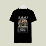 12 Years Anniversary Walking Dead 2 T Shirt