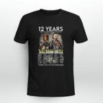 12 Years Anniversary Walking Dead 3 T Shirt