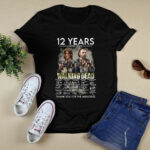 12 Years Anniversary Walking Dead 4 T Shirt