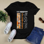 133rd Anniversary 1891 2024 Travis Henry Johnny Majors Signature 4 T Shirt