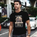 14 Years 2010 2024 The Walking Dead Thank You For The Memories Signature 0 T Shirt