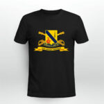 14th Cavalry Regiment Suivez Moi Follow Me 4 T Shirt