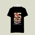 15 Patrick Mahomes Chiefs 2017 Present Thank You For The Memories Signature 4 T Shirt