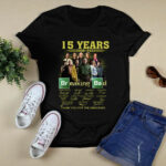 15 Years 2008 2023 Breaking Bad Thank You for the Memories Signatures 4 T Shirt