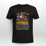15Th Anniversary 2008 2023 Marvel Studios Avengers Thank You for the Memories 3 T Shirt