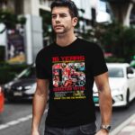 16 Years 2006 2022 Sebastian Vettel Signature 4 T Shirt