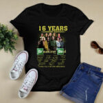 16 Years 2008 2024 Breaking Bad Thank You for the Memories Signatures 2 T Shirt