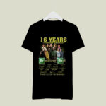 16 Years 2008 2024 Breaking Bad Thank You for the Memories Signatures 4 T Shirt