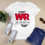1981 War Eric Burdon Band Vintage 3 T Shirt