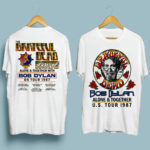1987 Grateful Dead Jerry Garcia Bob Dylan The Dead front 6 T Shirt 1