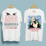 1987 Madonna Whos That Girl World Tour front 6 T Shirt