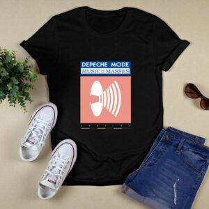 1988 Depeche Mode Music For The Masses Tour Front 4 T Shirt