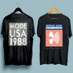 1988 Depeche Mode Music For The Masses Tour Front 5 T Shirt