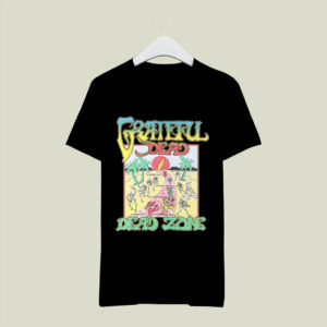 1989 Grateful Dead Dead Zone Tour Front 4 T Shirt
