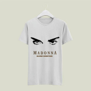 1990 Madonna Blond Ambition World Tour front 5 T Shirt