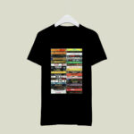 1990s Classic Hip Hop Cassette Tapes 3 T Shirt