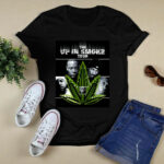 2000 The Up In Smoke Tour Eminem Dr Dre Snoop Dogg Ice Cube Warren G front 4 T Shirt 1