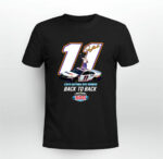 2020 Daytona 500 Winner Denny Hamlin Toyota Camry 11 Back To Back Signature 1 T Shirt