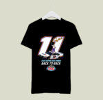 2020 Daytona 500 Winner Denny Hamlin Toyota Camry 11 Back To Back Signature 2 T Shirt