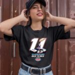 2020 Daytona 500 Winner Denny Hamlin Toyota Camry 11 Back To Back Signature 3 T Shirt