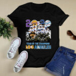 2020 Year Of The Champions La Lakers And La Dodgers 2 T Shirt