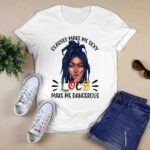 2021 Glasses Make Me Sexy Locs Make Me Dangerous 0 T Shirt