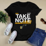 2021 Playoffs Take Note Utah Jazz 2 T Shirt
