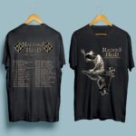 2022 Machine Head Of Kingdom Of Crown American Tour front 4 T Shirt