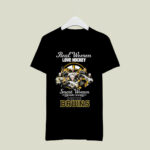 2023 Real Women Love Hockey Smart Women Love The Boston Bruin Signatures 1 T Shirt