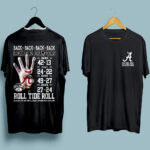 2023 Roll Tide Alabama wins front 0 Shirt