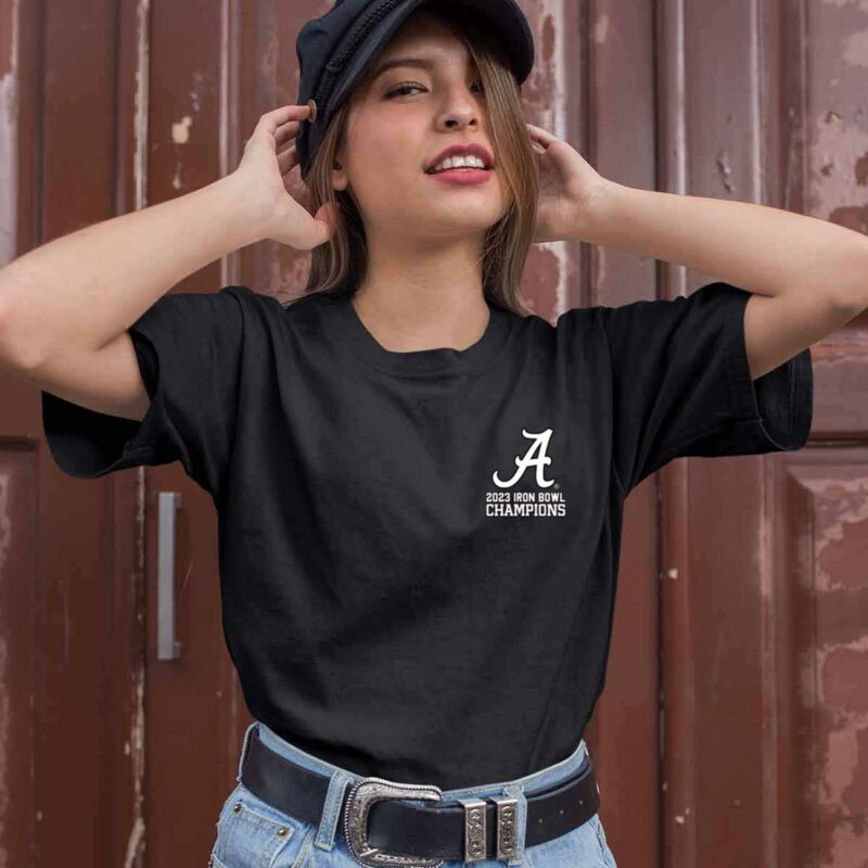 2023 Roll Tide Alabama Wins Front 4 T Shirt