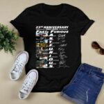 23rd Anniversary 2001 2023 Fast And Furious Signature 4 T Shirt