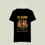 25 Years 1998 2023 Charmed Thank You for the Memories 2 T Shirt