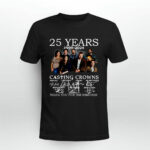 25 Years 1999 2024 Casting Crowns Thank You for the Memories Signatures 3 T Shirt