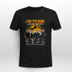 30 Years 1993 2023 of Jurassic Park Characters Signature 2 T Shirt