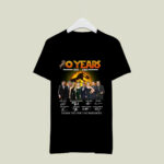 30 Years 1993 2023 of Jurassic Park Characters Signature 3 T Shirt