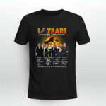 31 years 1993 2024 of Jurassic Park characters signature 2 T Shirt