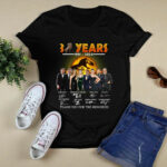 31 years 1993 2024 of Jurassic Park characters signature 3 T Shirt