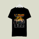 31 years 1993 2024 of Jurassic Park characters signature 4 T Shirt