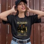 34 Years 1990 2024 Brooks And Dunn Thank You For The Memories Signatures 1 T Shirt