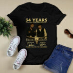 34 Years 1990 2024 Brooks And Dunn Thank You For The Memories Signatures 3 T Shirt