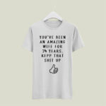 34th Year Anniversary Gift For Wife 5 T Shirt