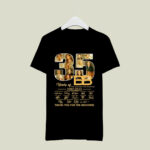 35 Years Of The Bold And The Beautiful 1997 2022 Thank You For The Memories Signature 2 T Shirt