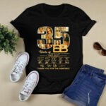 35 Years Of The Bold And The Beautiful 1997 2022 Thank You For The Memories Signature 4 T Shirt