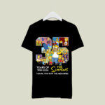35 Years Of The Simpsons 1989 2024 3 T Shirt
