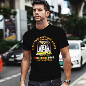 371st Army Security Agency Company Snooper Vietnam War 0 T Shirt