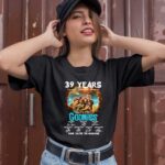 39 Years 1985 2024 The Goonies Thank You For The Memories Signatures 1 T Shirt